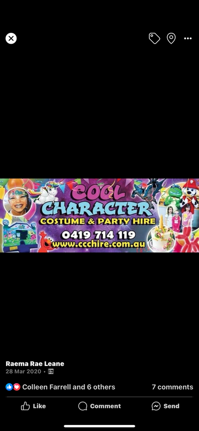 Photo of Cool Characters Costume & Party Hire