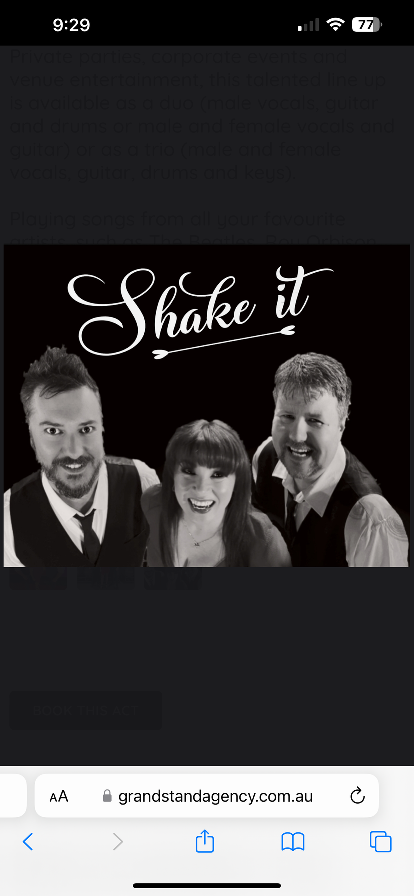 Profile image of Shake It Trio